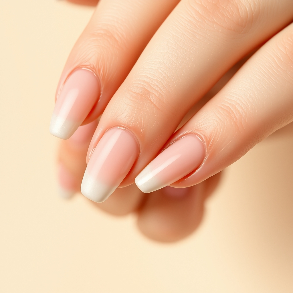 2 Soft Chrome French Tips for Effortless Fall Style